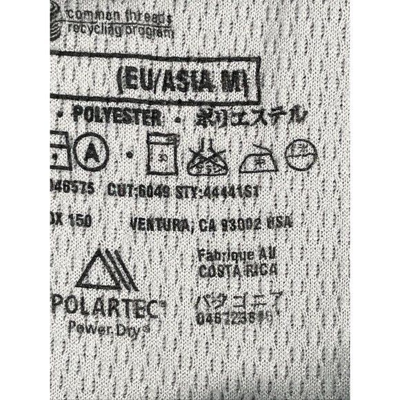 Patagonia Blue & Grey Active Long Sleeve 1/4 Zip Pullover‎ Mens Sz Small - Picture 9 of 10